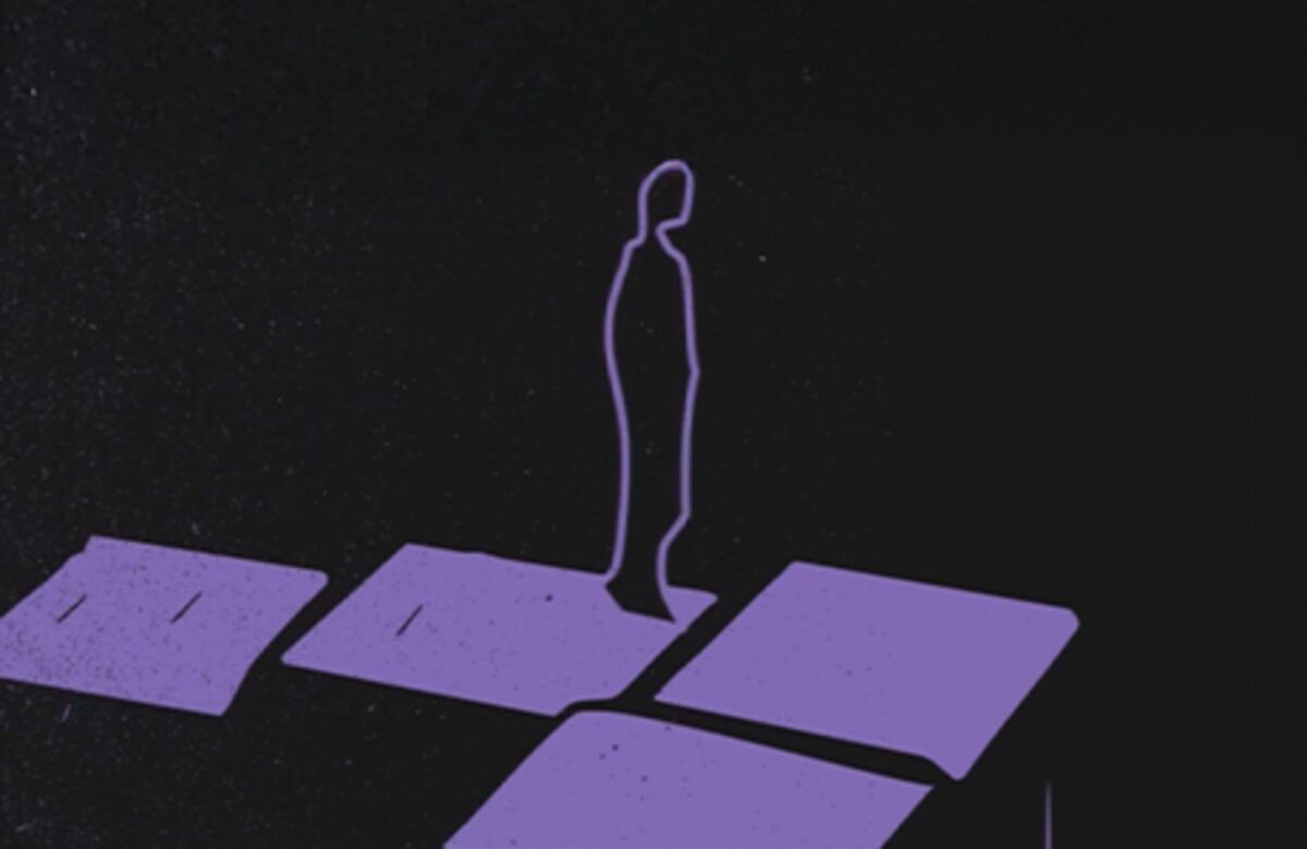 Animatie eenzaamheid