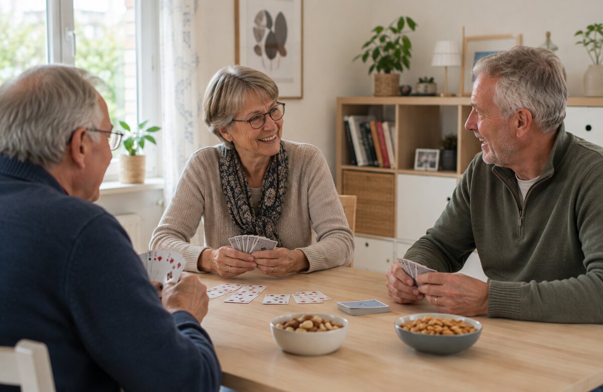 Gezellig kaarten